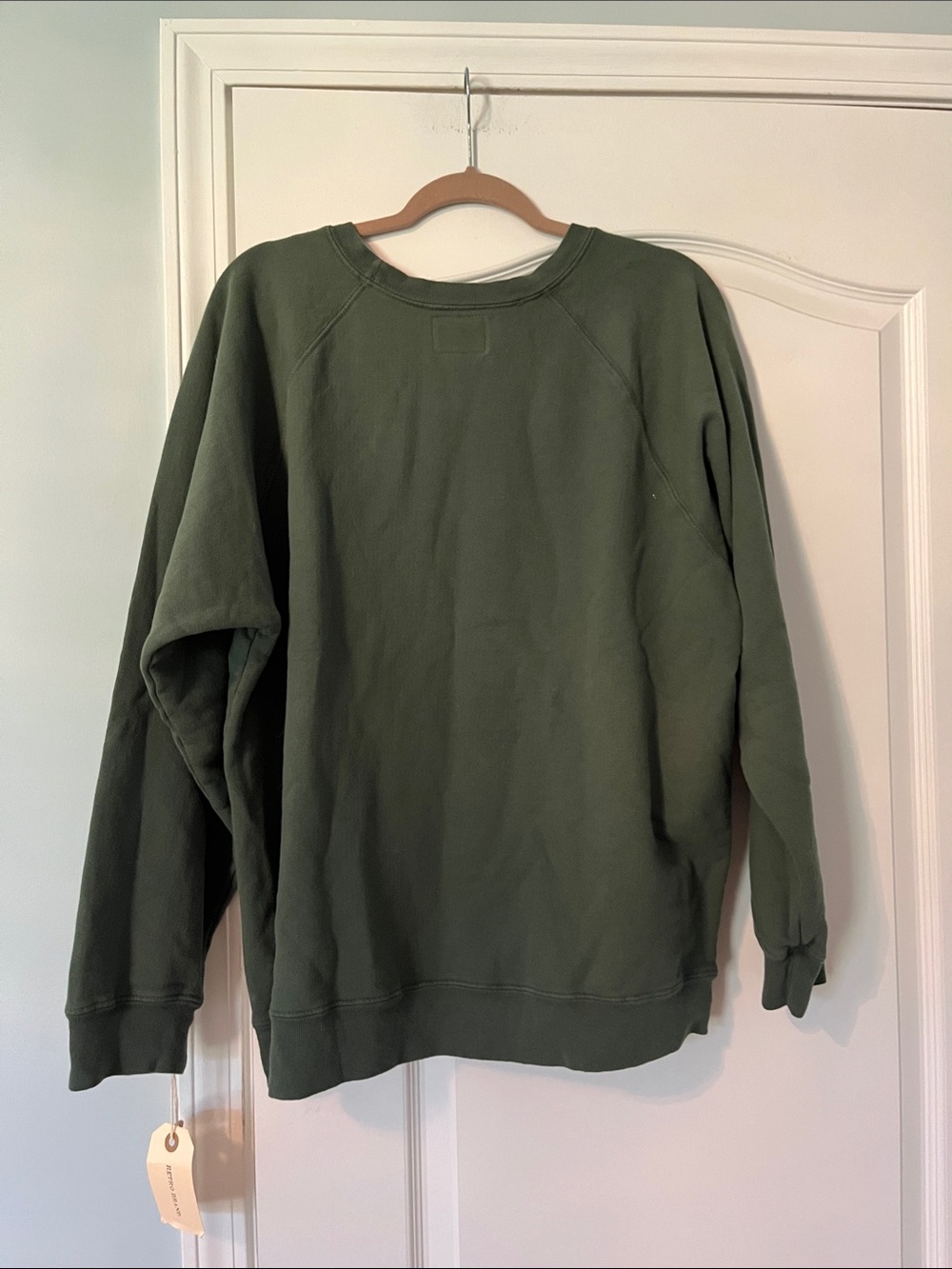 Free People Retro Brand Banff Sweatshirt Sz L NWT - Picture 2 of 3
